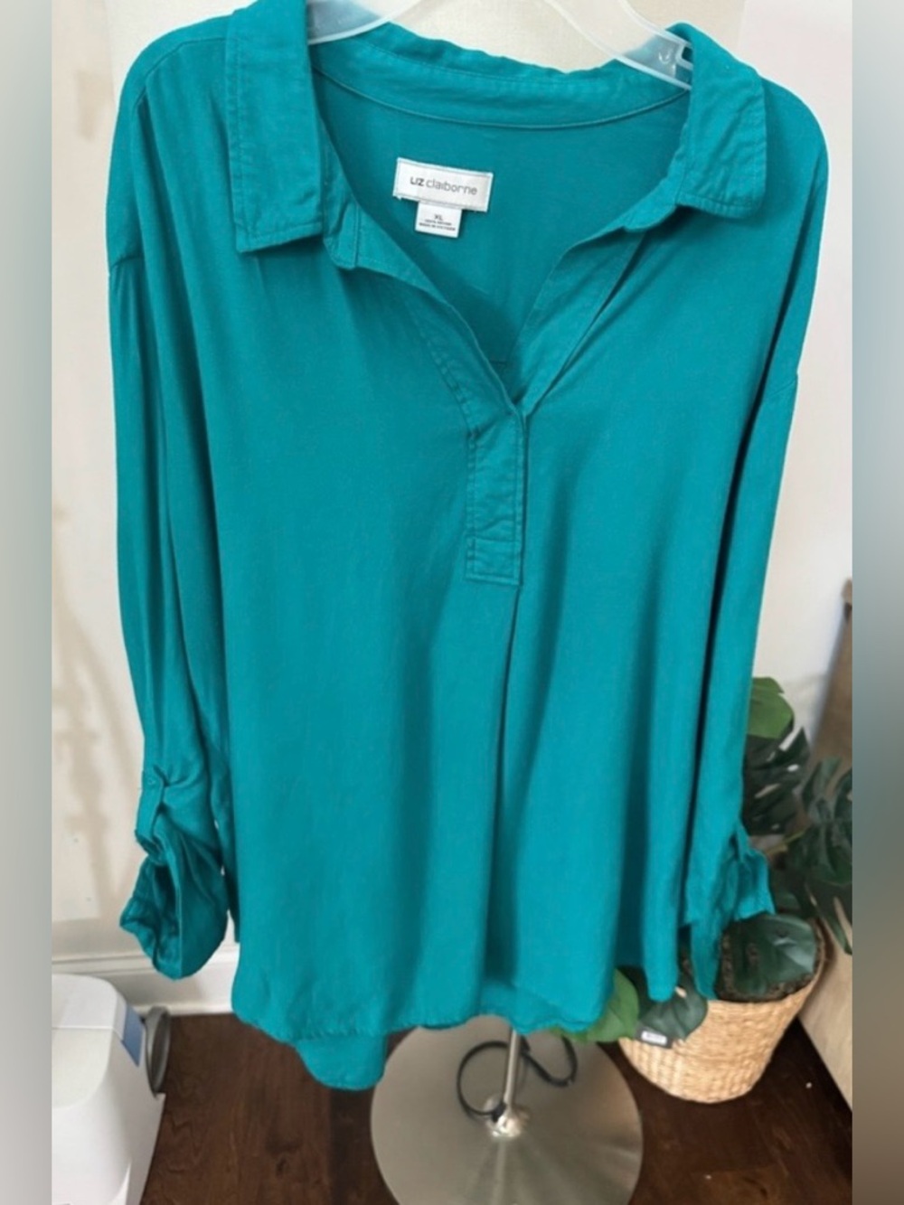 Liz Claiborne tunic top size XL NWOT